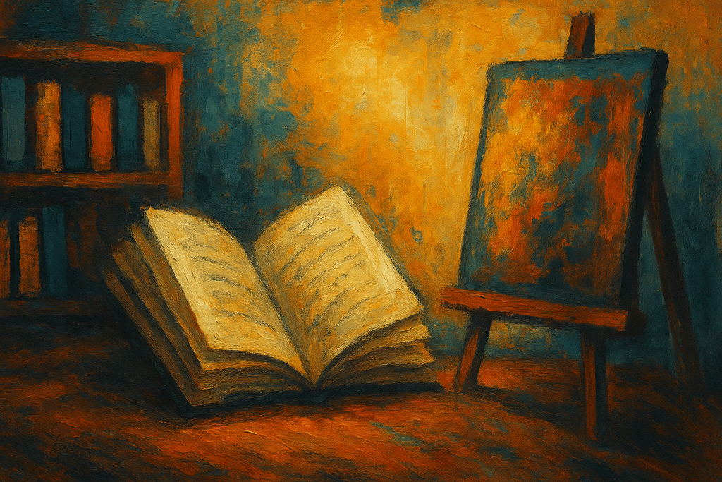 art inspired by literature